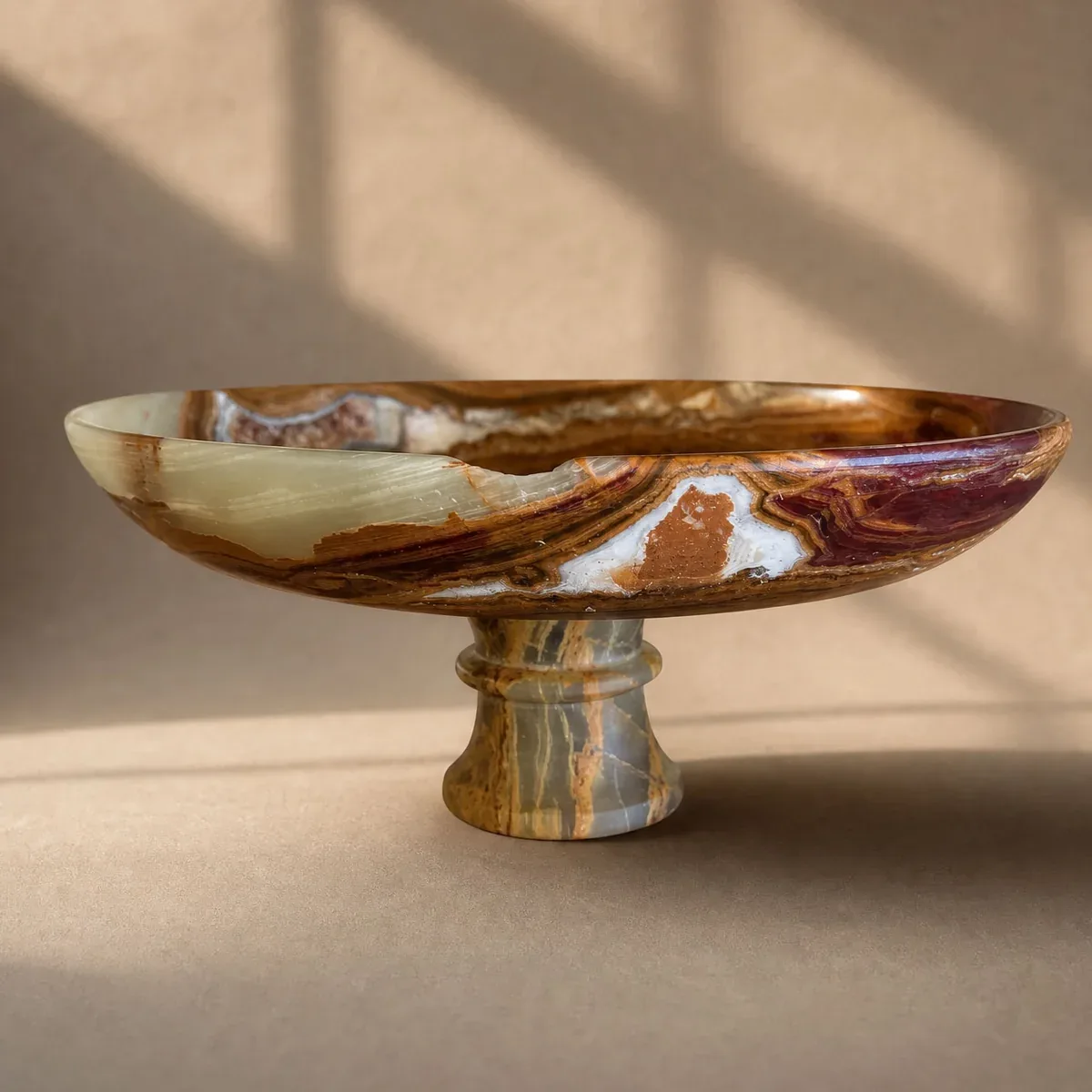 Onyx bowl, one of a kind
